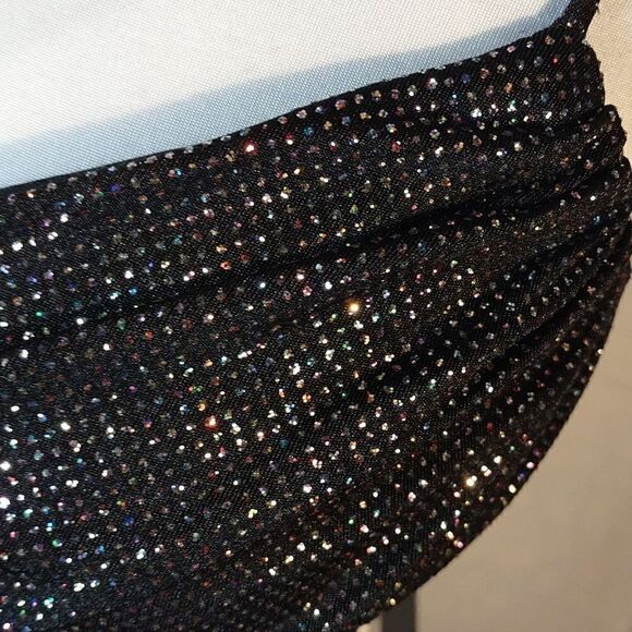 City Vibe "Midnight Sparkle" Mini Cocktail Dress - Picture 9 of 10